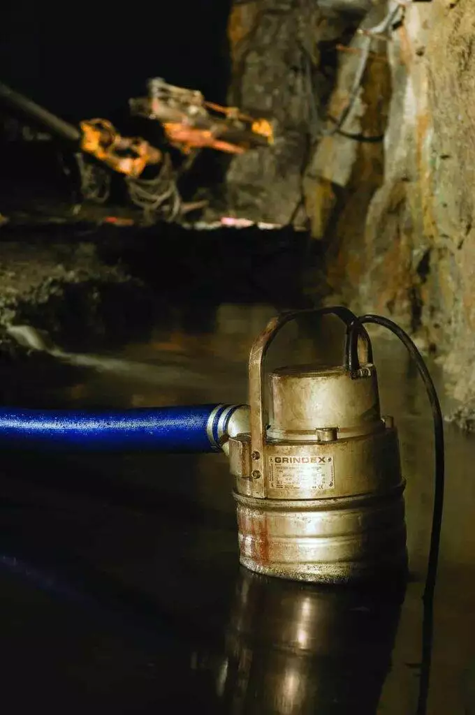 Grindex submersible pumps are now playing an important role in keeping deeper mining areas operational and safe.