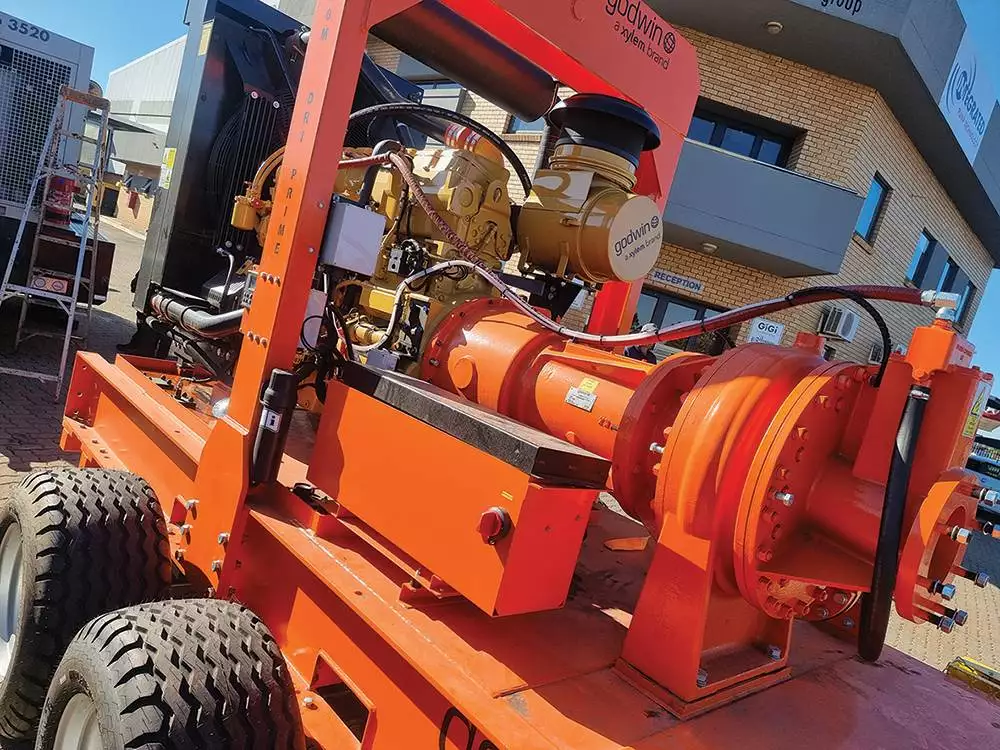 Godwin diesel driven pumps are easily deployed in situations where electrical power is unavailable or unreliable.